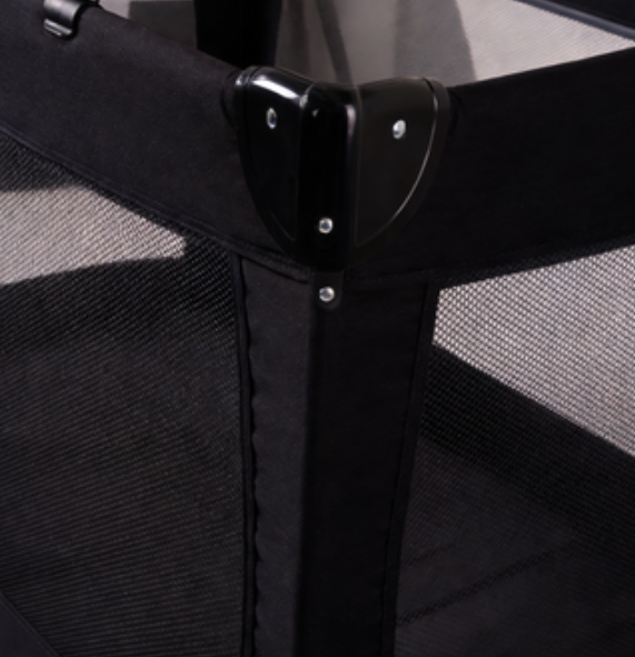 Portable Foldable Baby Safety Fence (with Carry Bag) - Black Universal Version