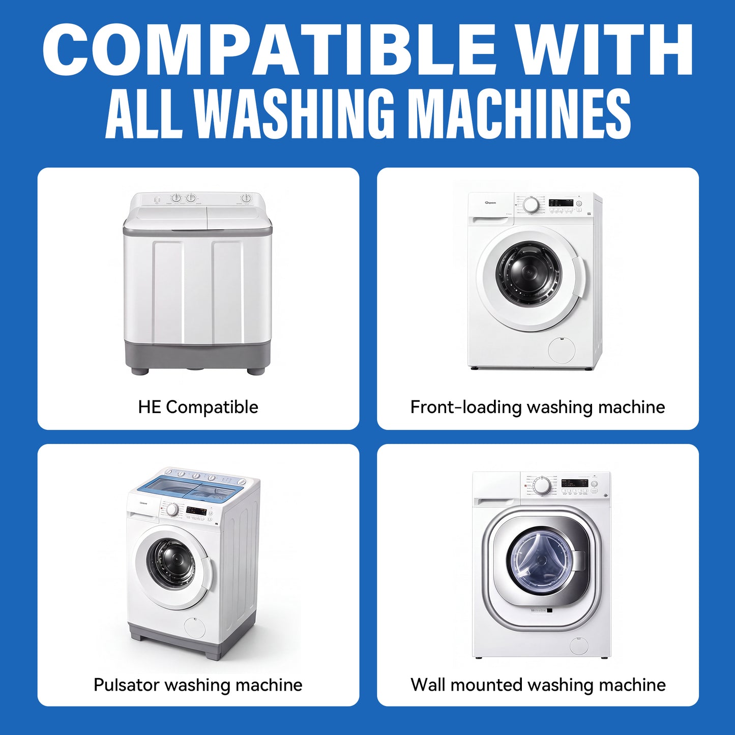 Washing Machine Cleaner Tablets 24 Pack, Washer Machine Cleaning Tablets for Pet Owners, Deep Washer Cleaner Tablets for HE Front and Top Loaders