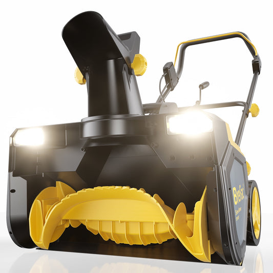 Brefac 23-inch Snow Blower 120V 15 Amp Single Stage Electric Snow Blower